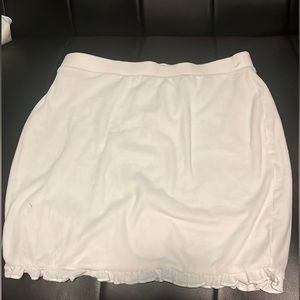 white pencil skirt